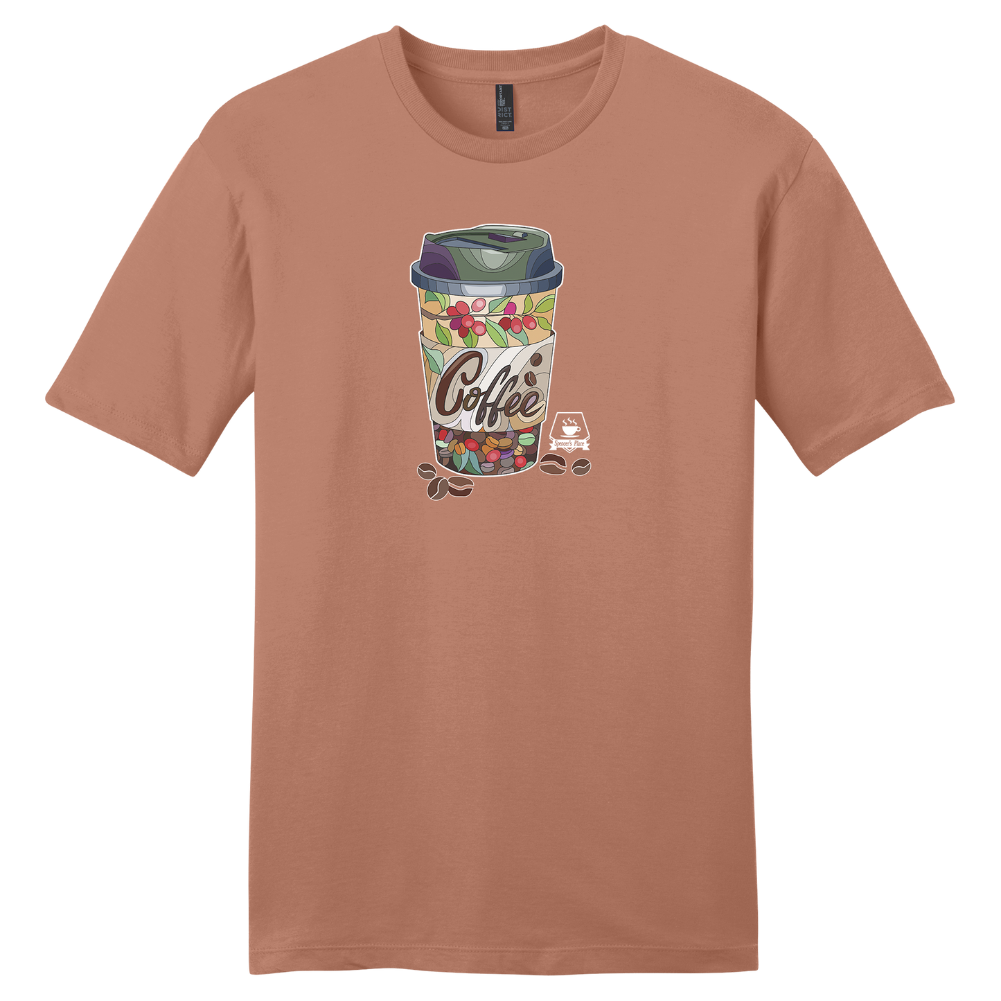 Spencer's Place - Artsy Cup Short Sleeve T-Shirt