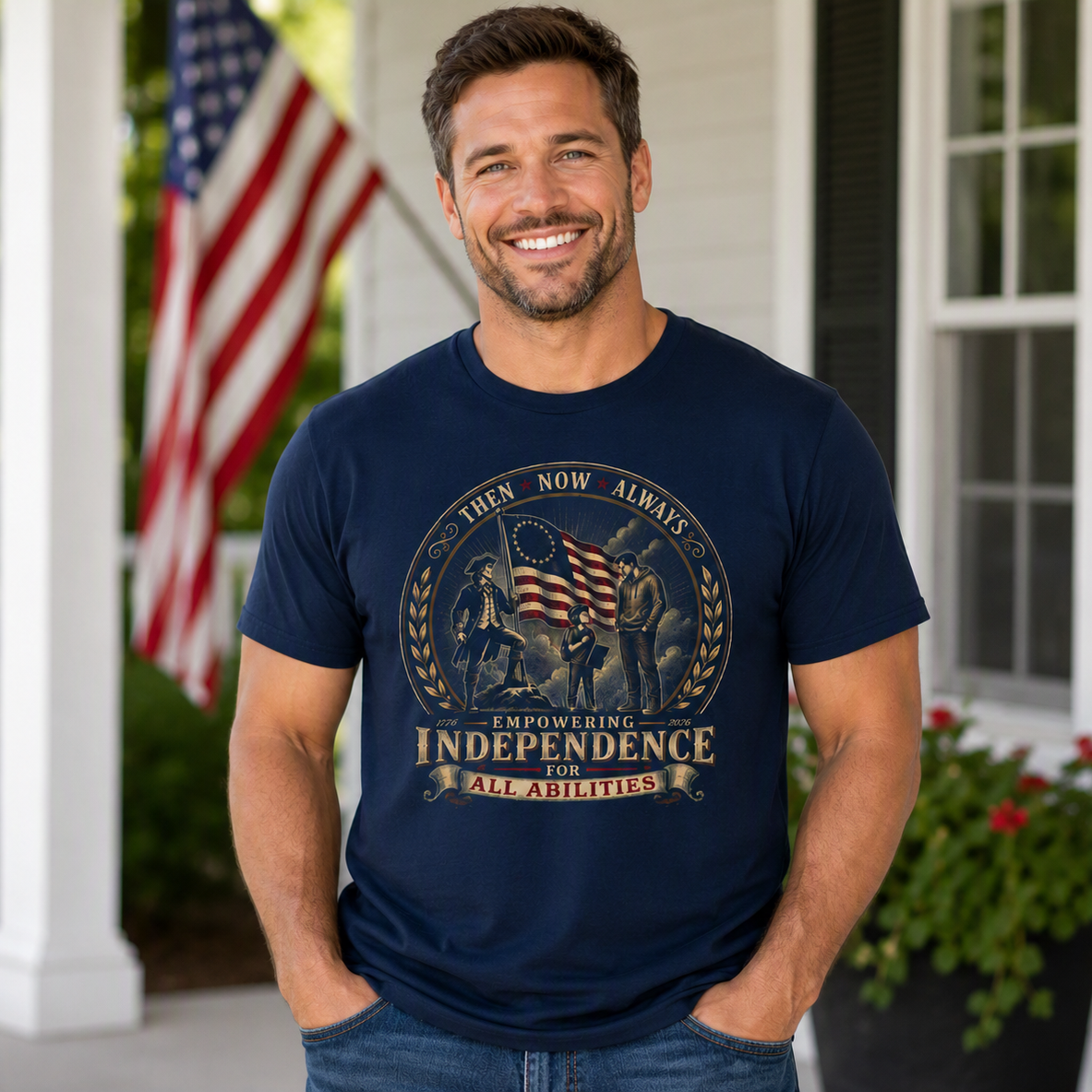 Independence for all Abilities Commemorative ADULT T-Shirt