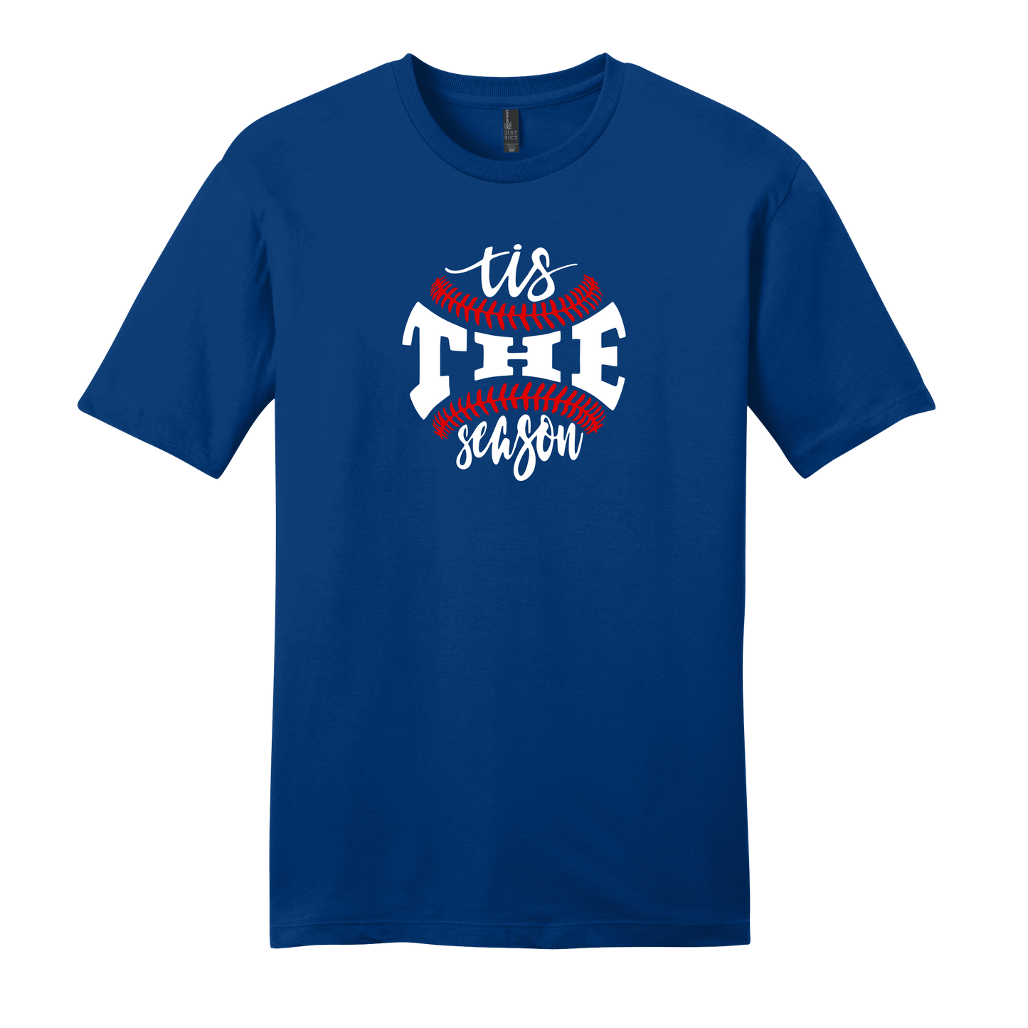 Baseball Tis The Season Short Sleeve T-Shirt