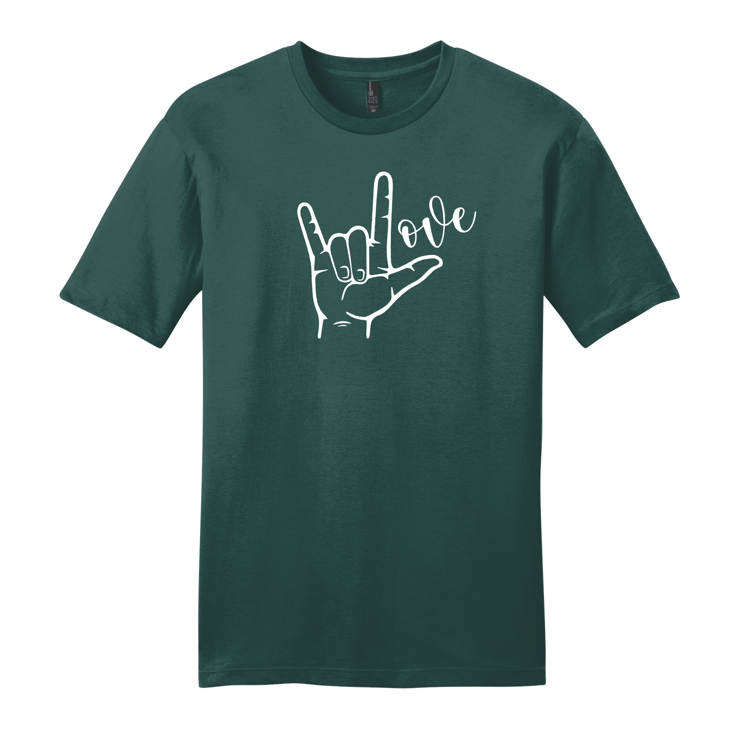 Sign Language Love Short Sleeve T-Shirt