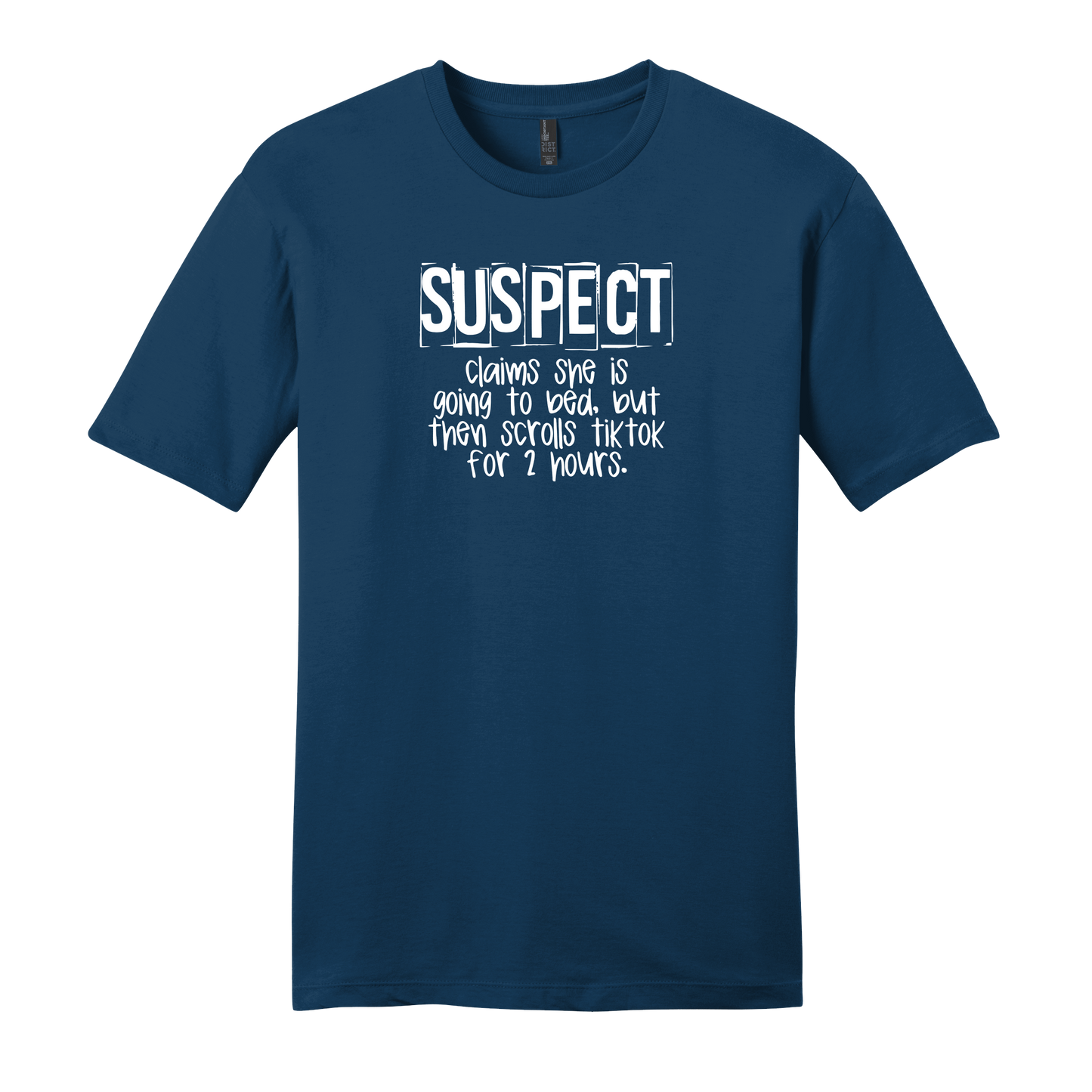 Suspect TikTok Scroll Short Sleeve T-Shirt