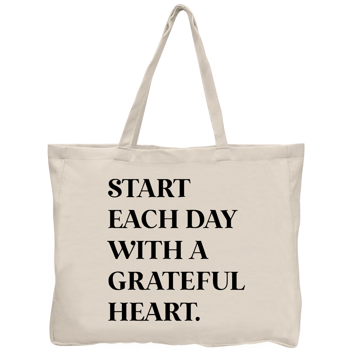 Extra-Large Linen Tote Bag 20"x16"