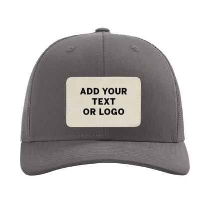 Fully Customizable Charcoal Richardson Baseball Trucker Cap