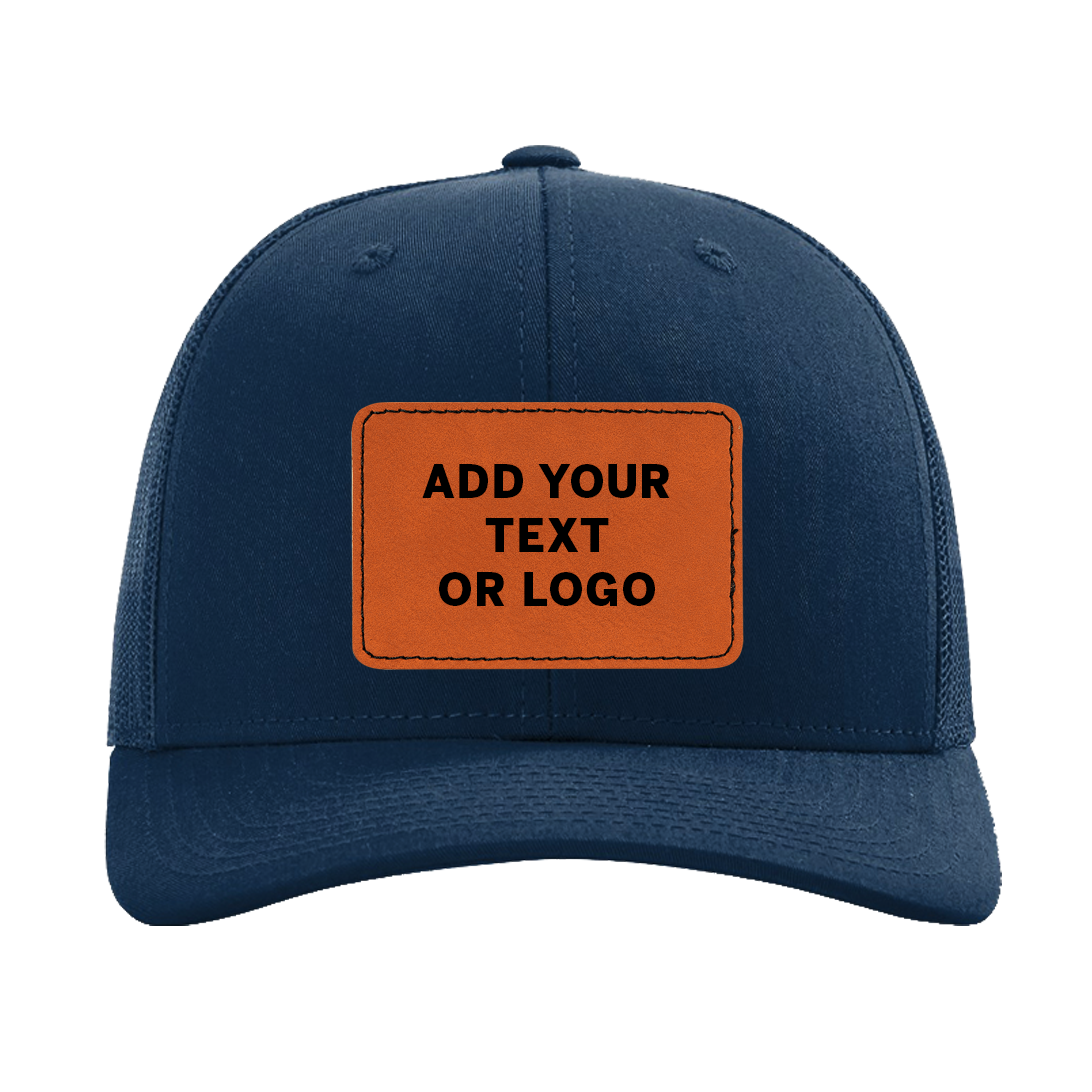 Fully Customizable Navy Richardson Baseball Trucker Cap