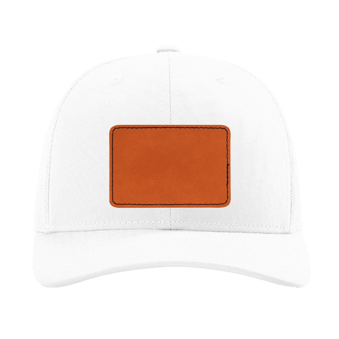 Fully Customizable White Richardson Baseball Trucker Cap