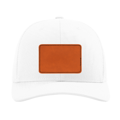 Fully Customizable White Richardson Baseball Trucker Cap