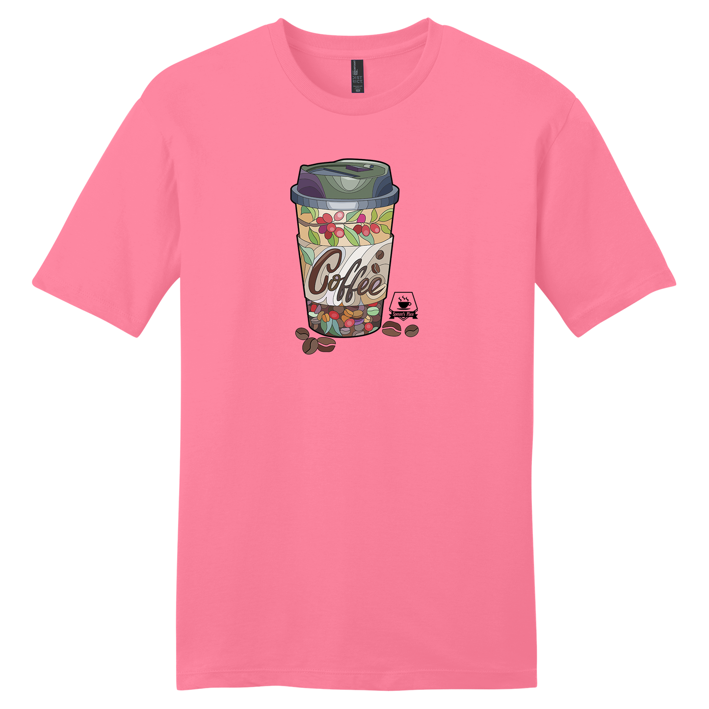 Spencer's Place - Artsy Cup Short Sleeve T-Shirt