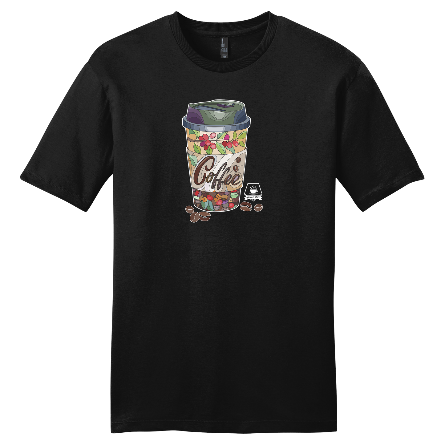 Spencer's Place - Artsy Cup Short Sleeve T-Shirt