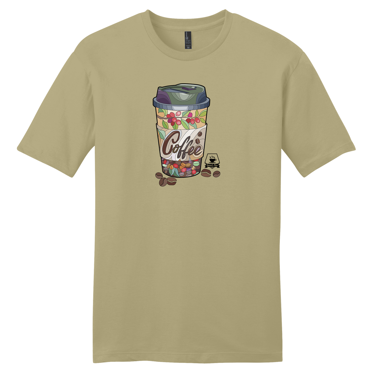 Spencer's Place - Artsy Cup Short Sleeve T-Shirt