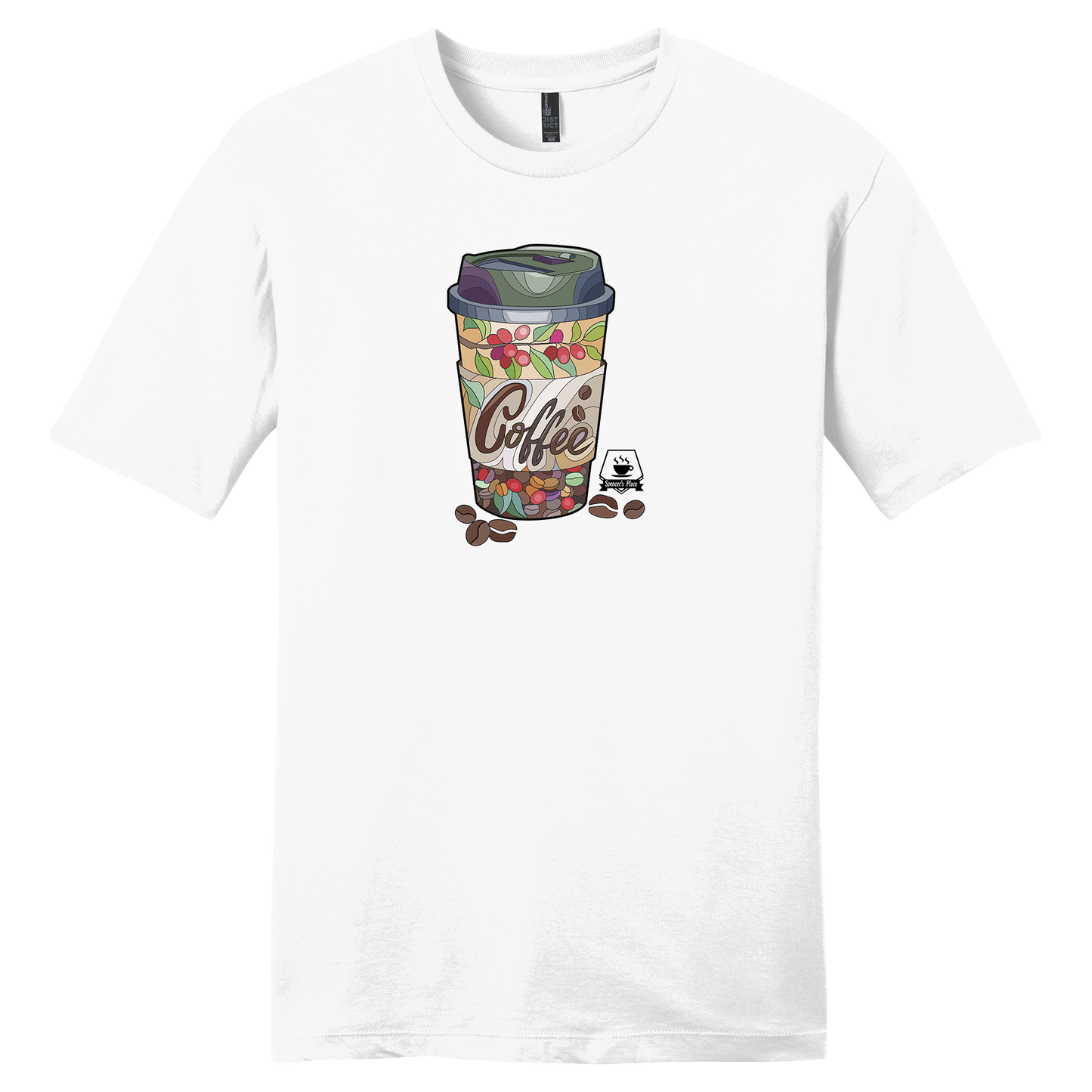 Spencer's Place - Artsy Cup Short Sleeve T-Shirt