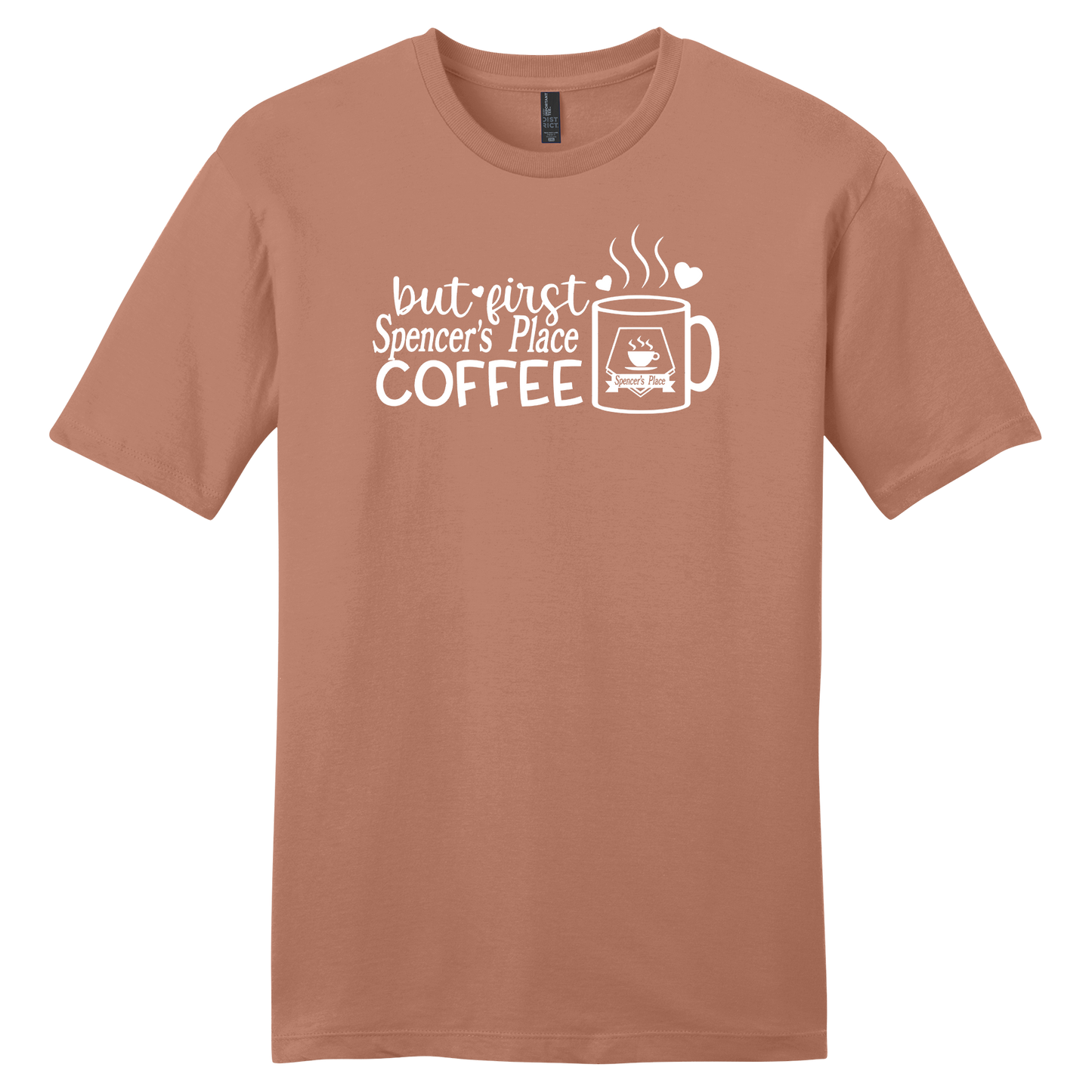Spencer's Place - But First Coffee Short Sleeve T-Shirt