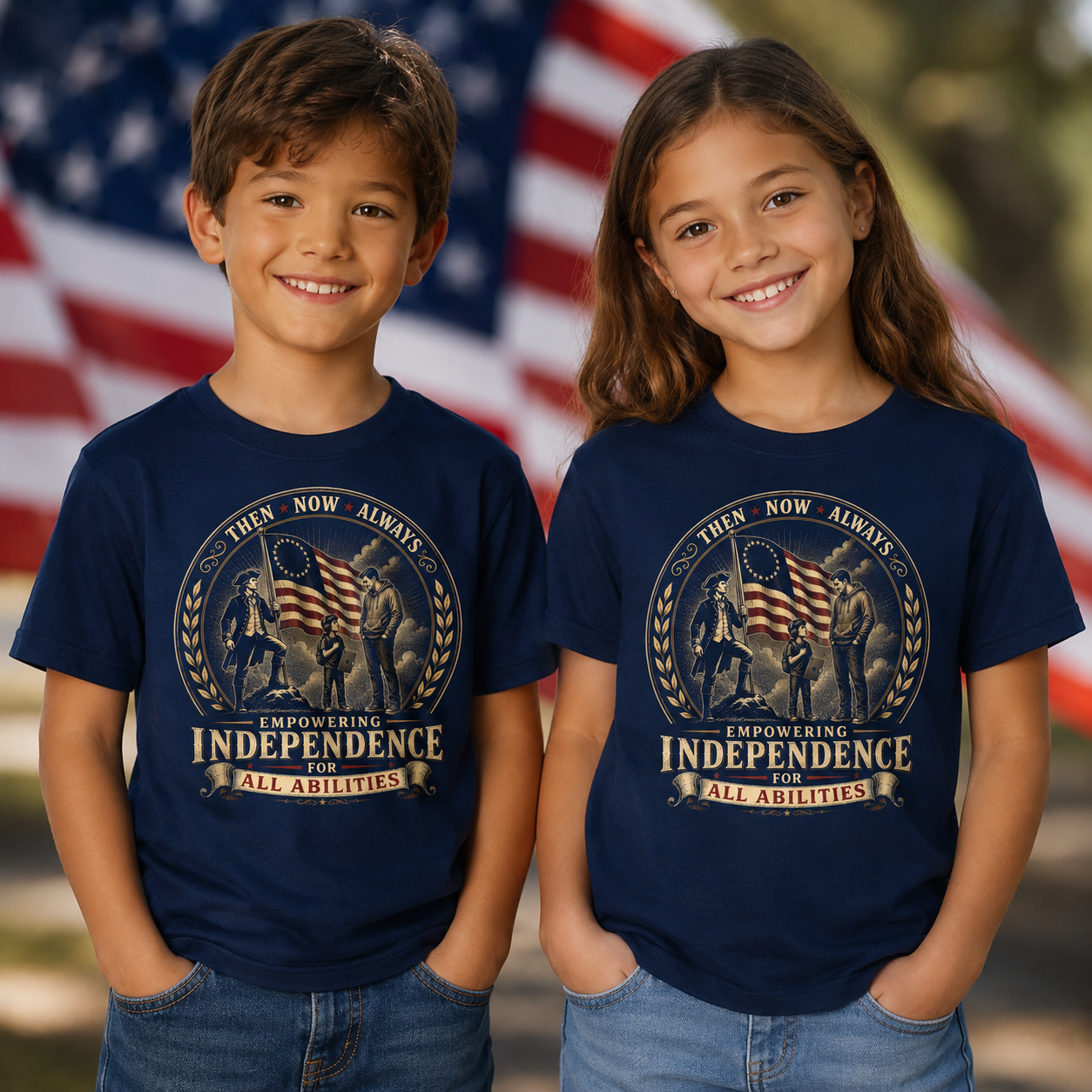 Independence for all Abilities Commemorative YOUTH T-Shirt