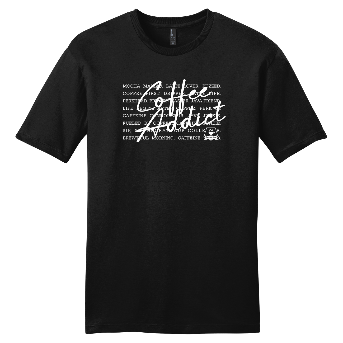 Spencer's Place - Coffee Addict Short Sleeve T-Shirt