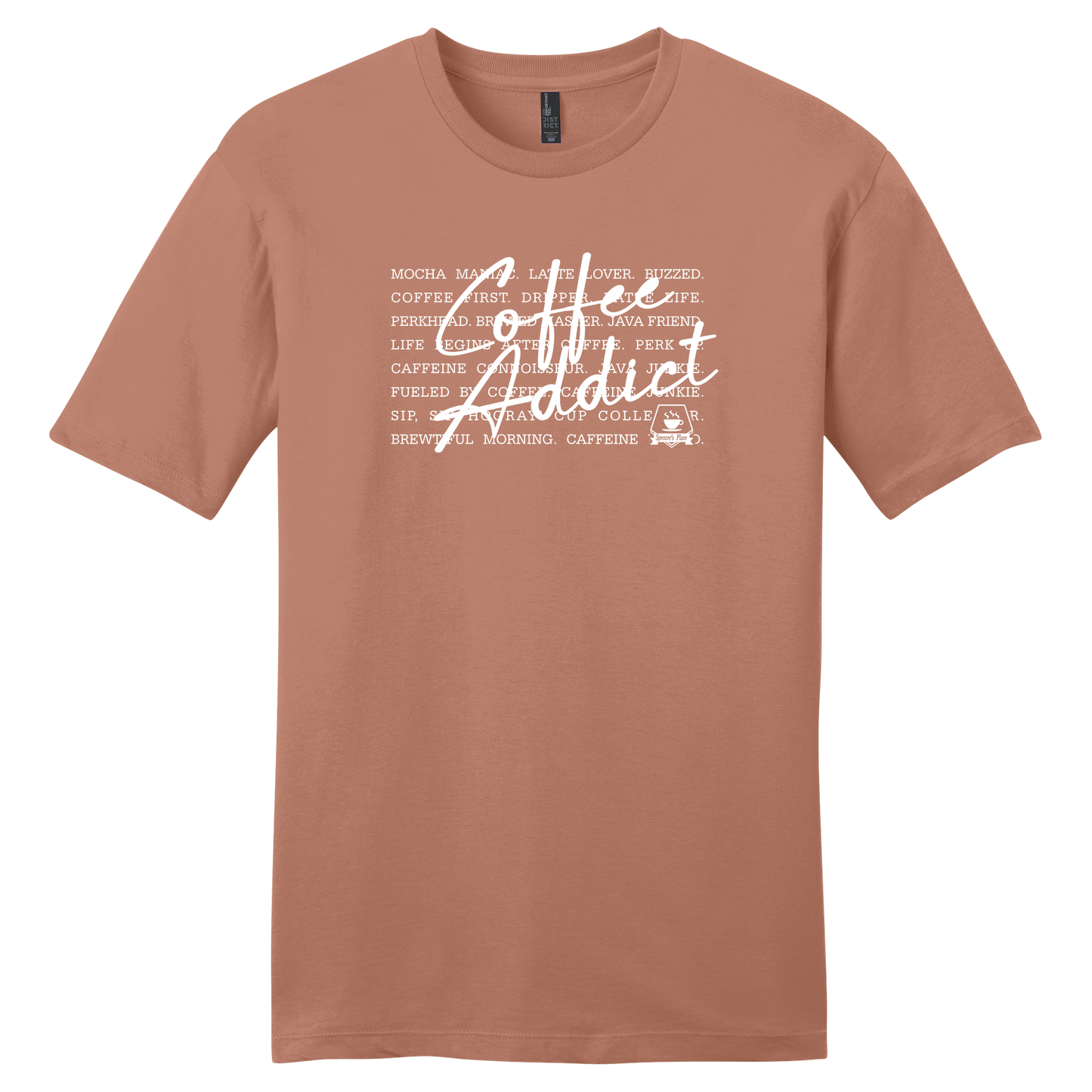 Spencer's Place - Coffee Addict Short Sleeve T-Shirt