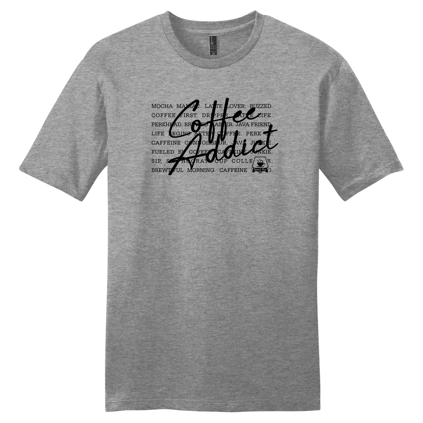 Spencer's Place - Coffee Addict Short Sleeve T-Shirt
