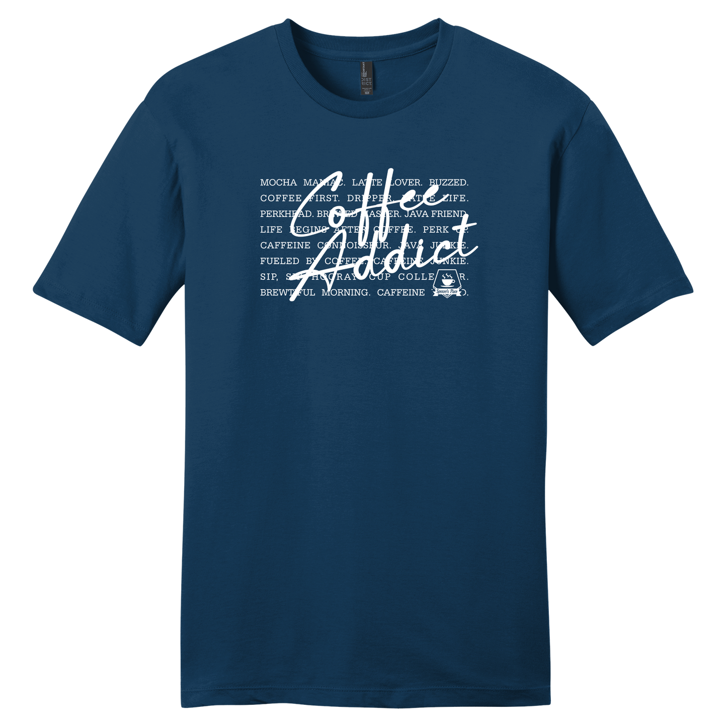Spencer's Place - Coffee Addict Short Sleeve T-Shirt