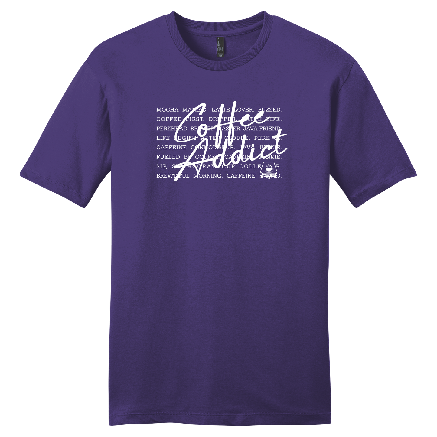 Spencer's Place - Coffee Addict Short Sleeve T-Shirt