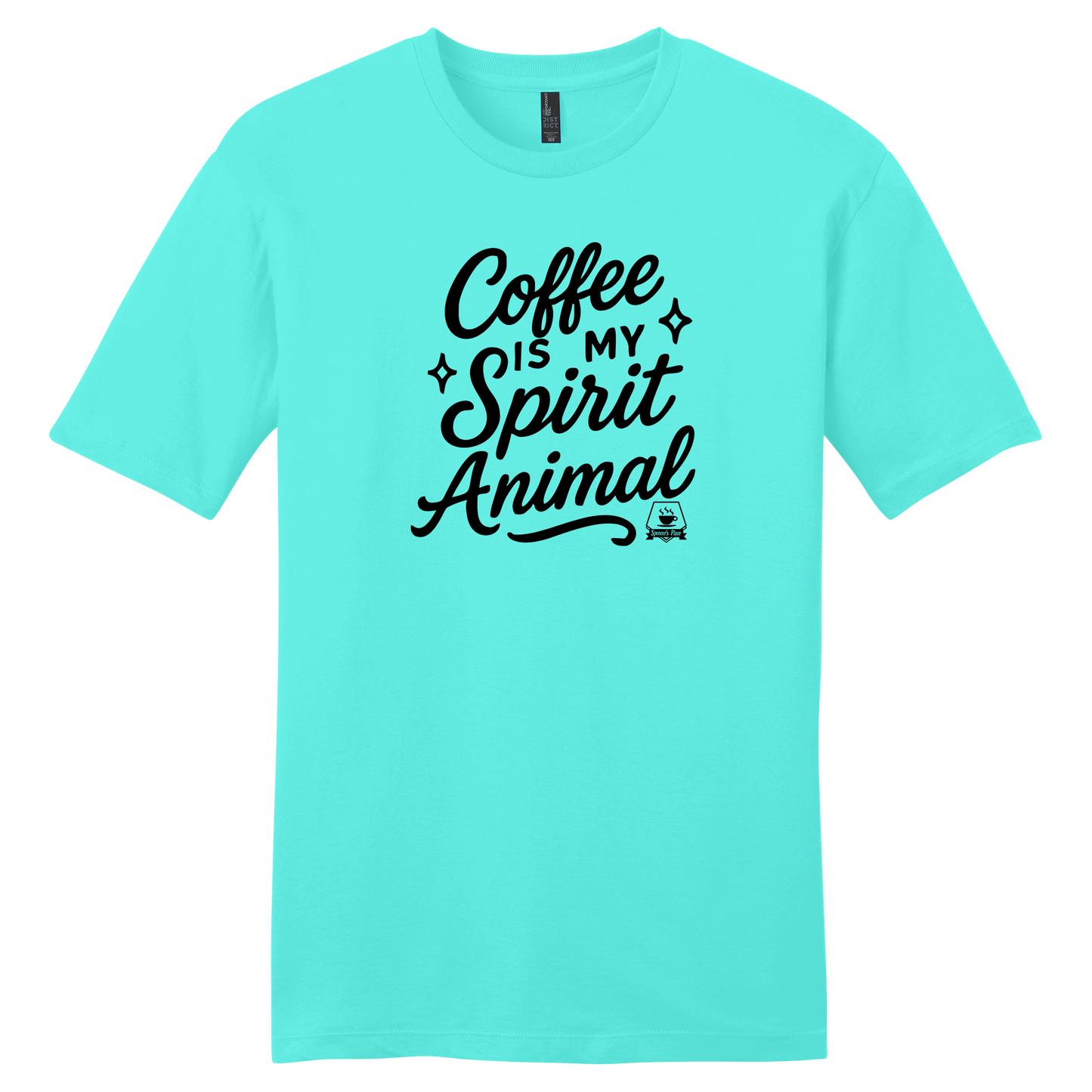 Spencer's Place - Coffee Is My Spirit Animal Short Sleeve T-Shirt