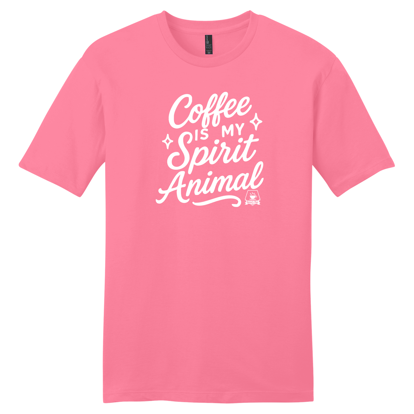Spencer's Place - Coffee Is My Spirit Animal Short Sleeve T-Shirt
