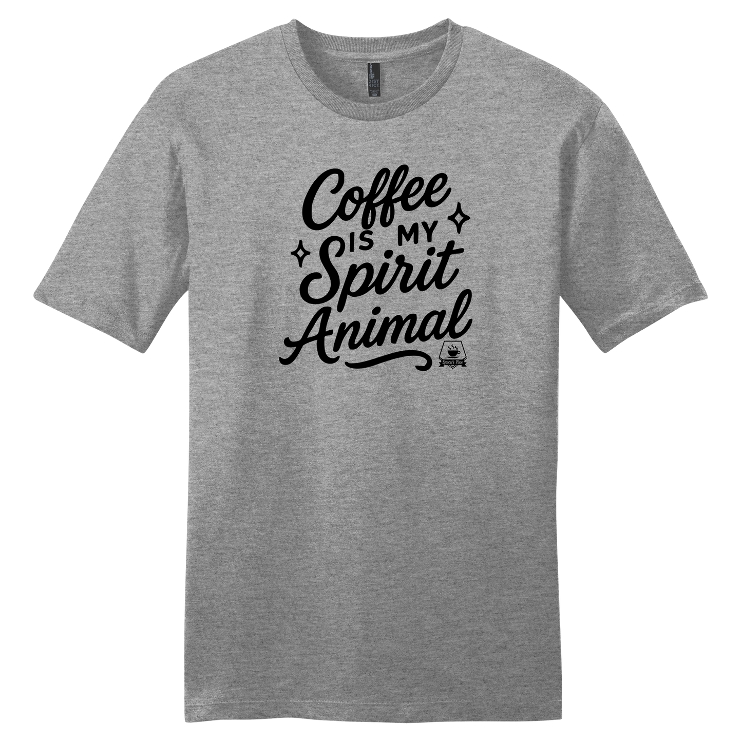 Spencer's Place - Coffee Is My Spirit Animal Short Sleeve T-Shirt