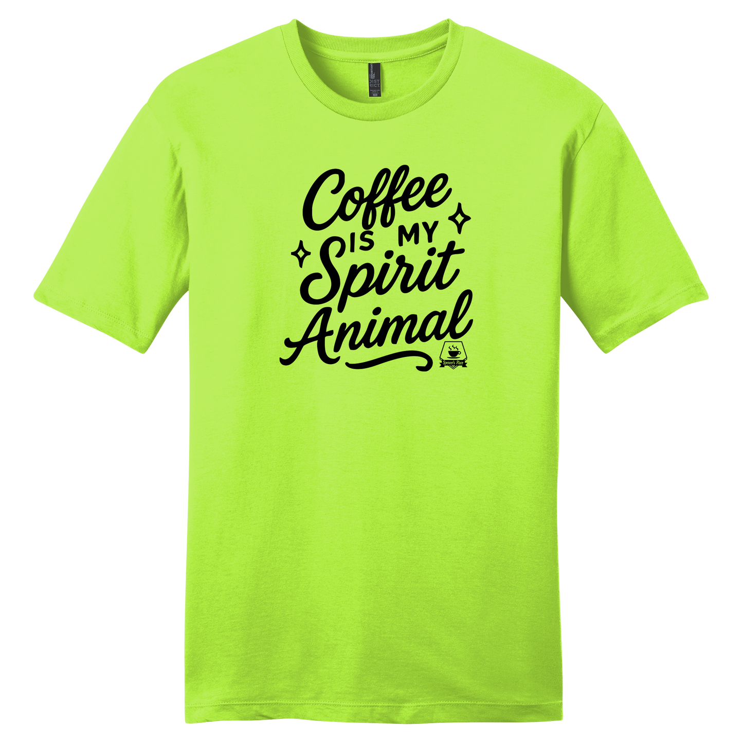 Spencer's Place - Coffee Is My Spirit Animal Short Sleeve T-Shirt