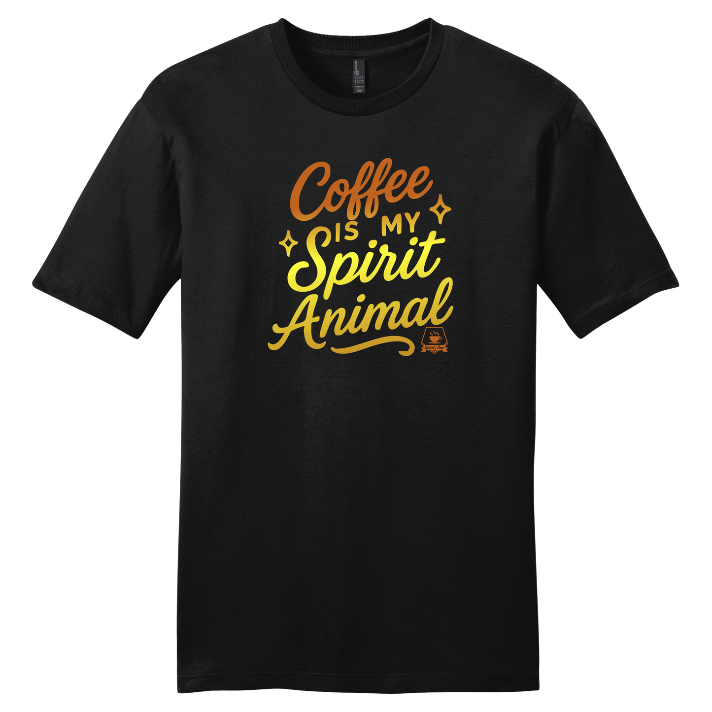 Spencer's Place - Coffee Is My Spirit Animal Short Sleeve T-Shirt