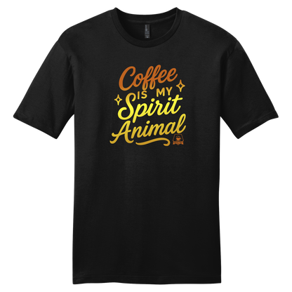 Spencer's Place - Coffee Is My Spirit Animal Short Sleeve T-Shirt