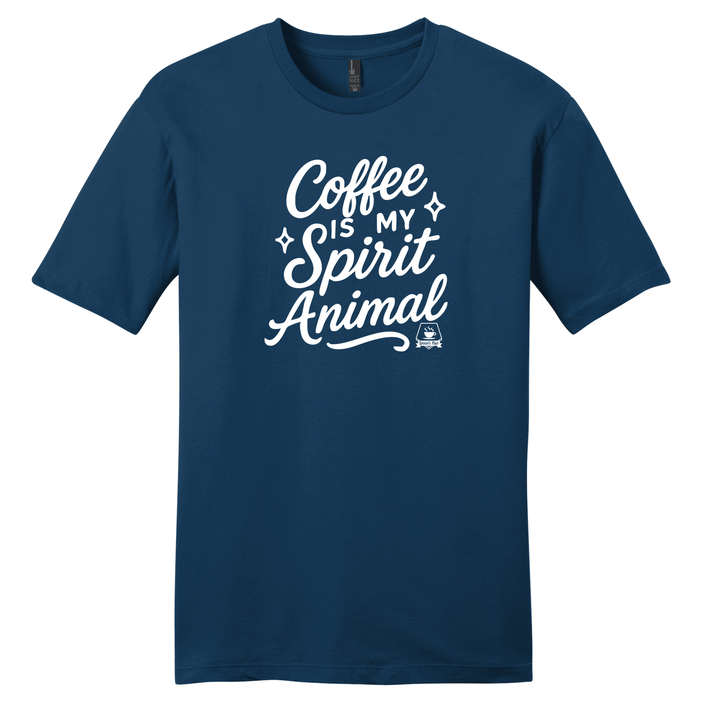 Spencer's Place - Coffee Is My Spirit Animal Short Sleeve T-Shirt