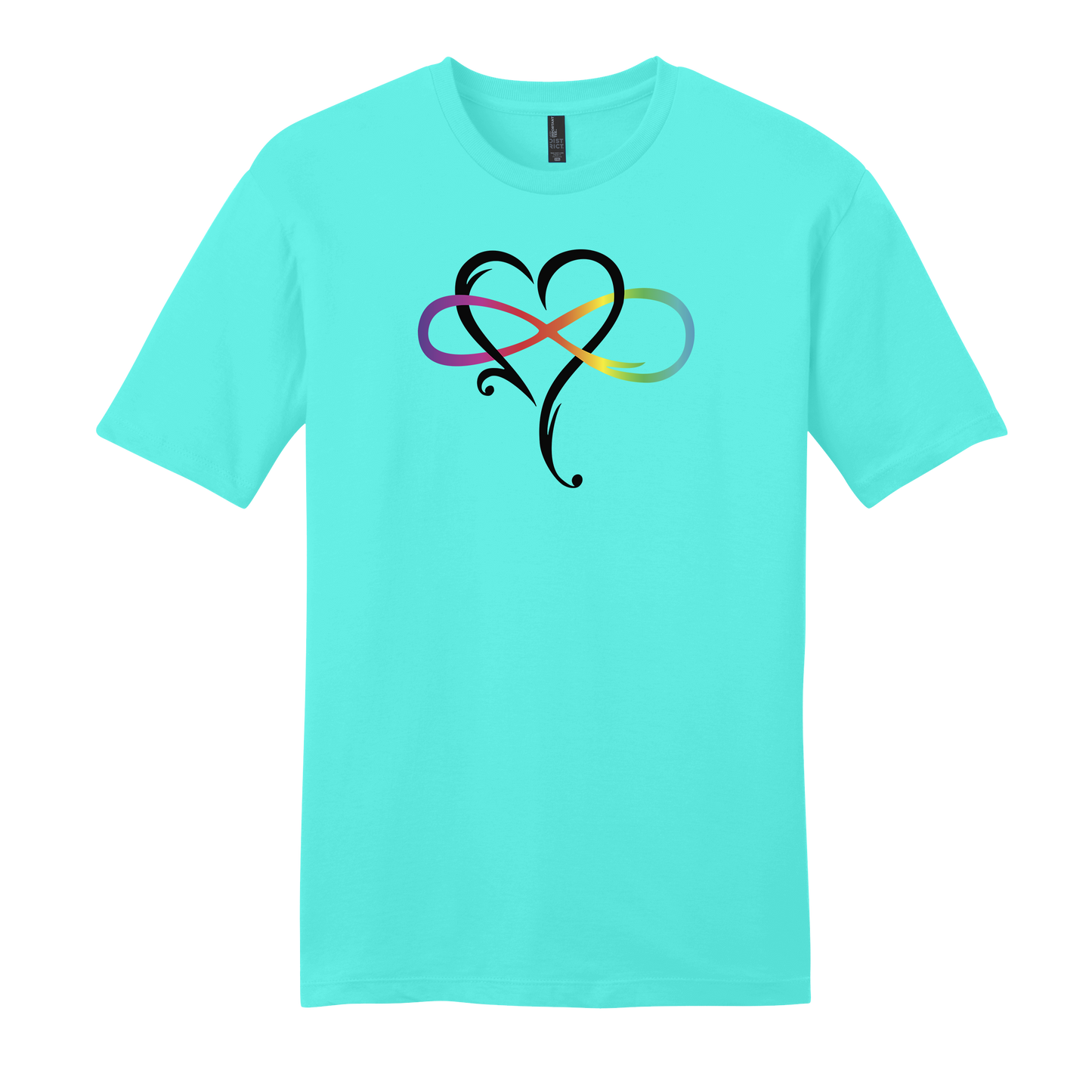 Infinity Heart Short Sleeve T-Shirt