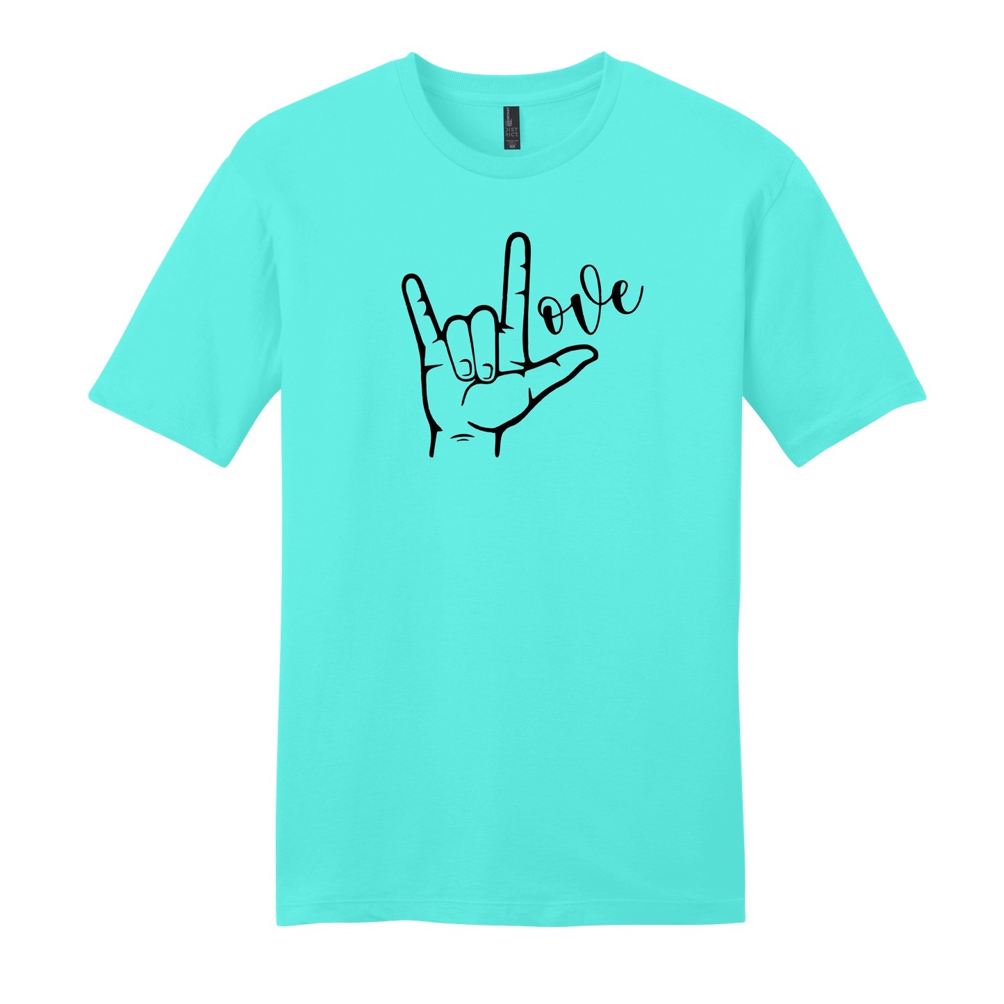 Sign Language Love Short Sleeve T-Shirt