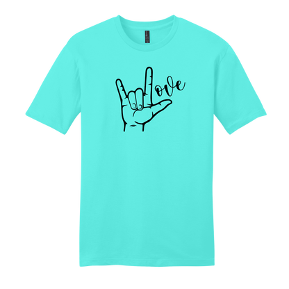 Sign Language Love Short Sleeve T-Shirt