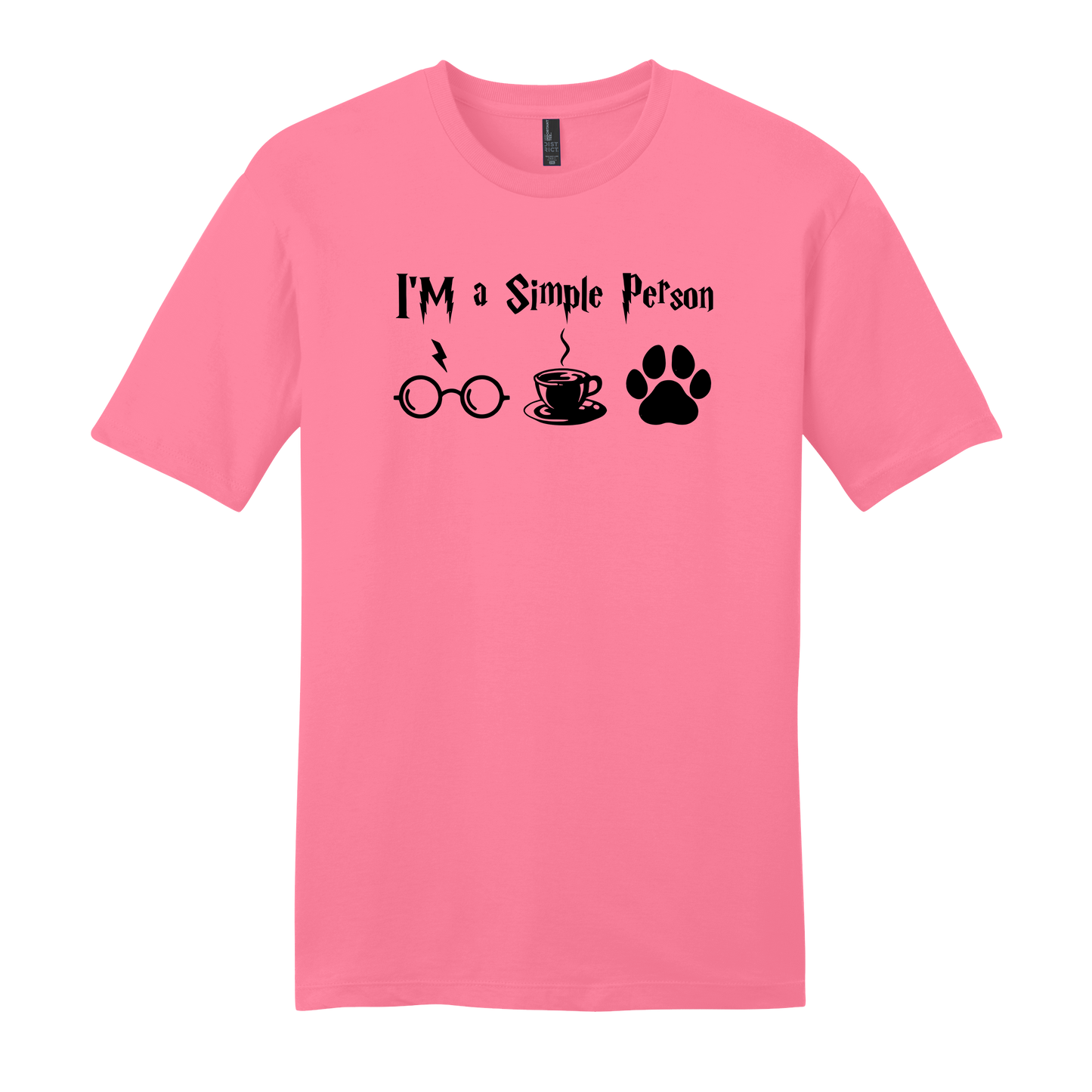 I'm A Simple Person Short Sleeve T-Shirt