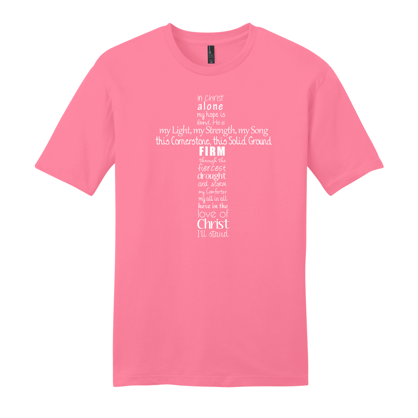 In Christ Alone My Hope Is Found Short Sleeve T-Shirt