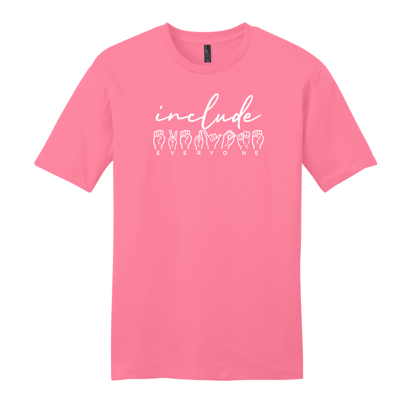Sign Language Inclusion Short Sleeve T-Shirt