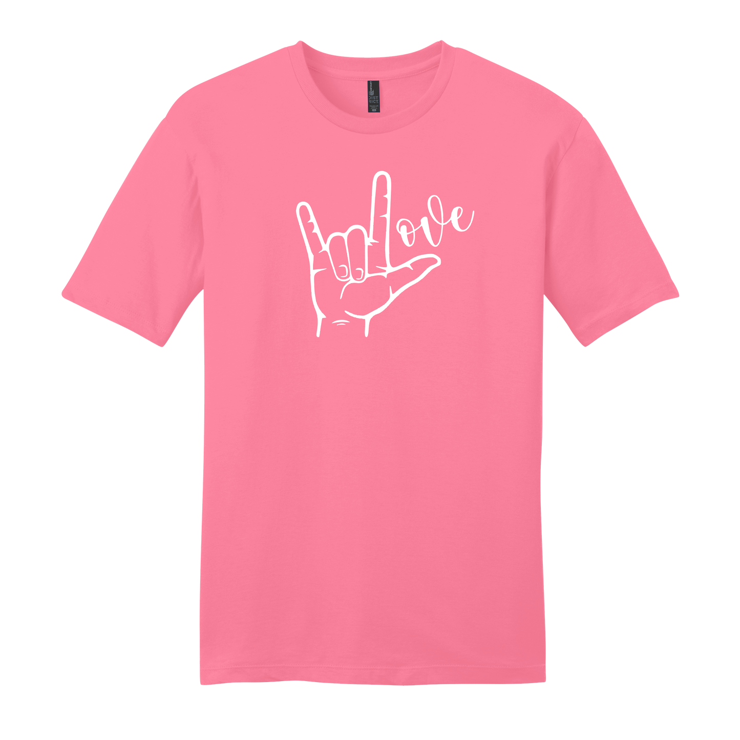 Sign Language Love Short Sleeve T-Shirt