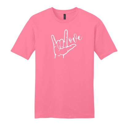 Sign Language Love Short Sleeve T-Shirt