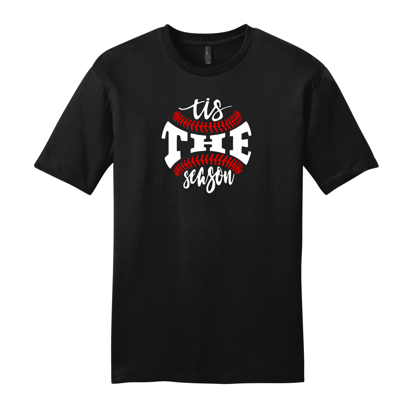 Baseball Tis The Season Short Sleeve T-Shirt