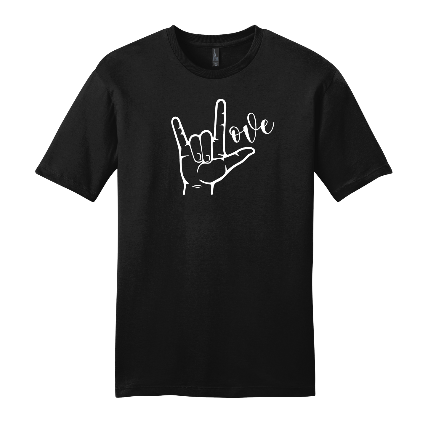 Sign Language Love Short Sleeve T-Shirt
