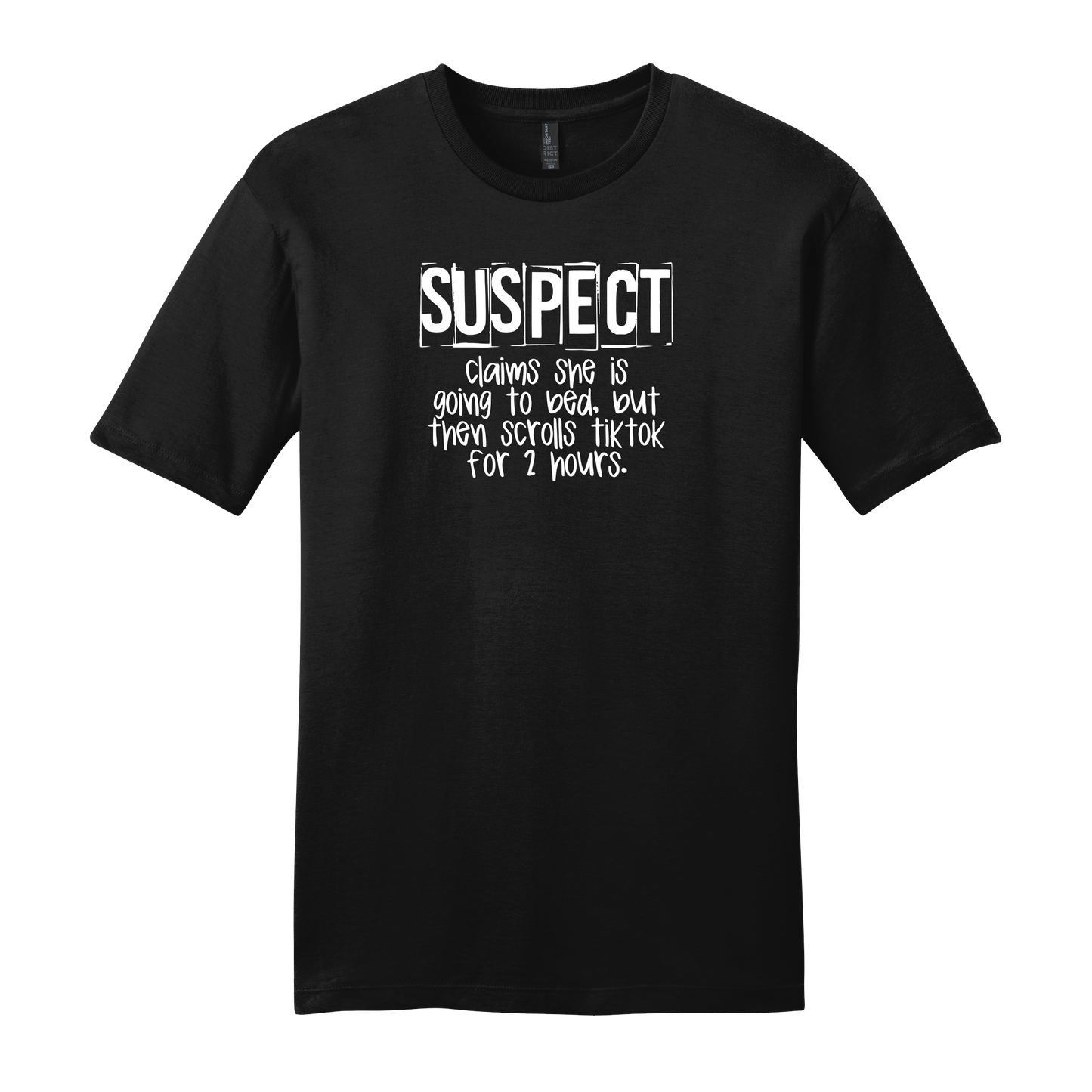 Suspect TikTok Scroll Short Sleeve T-Shirt