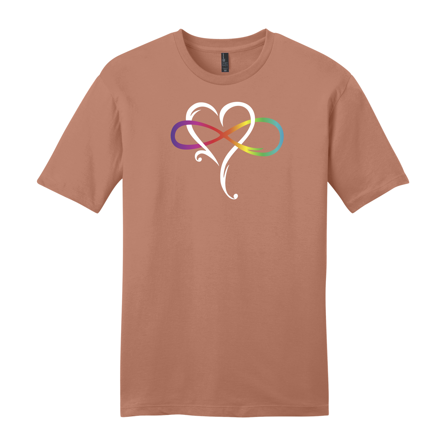 Infinity Heart Short Sleeve T-Shirt