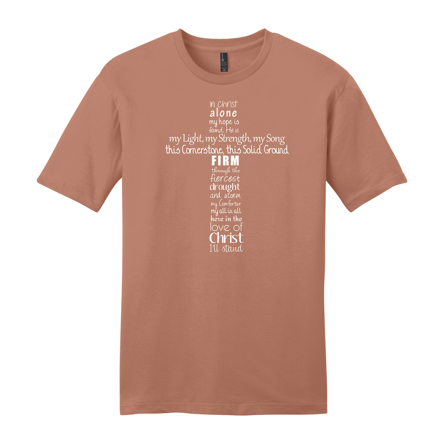 In Christ Alone My Hope Is Found Short Sleeve T-Shirt