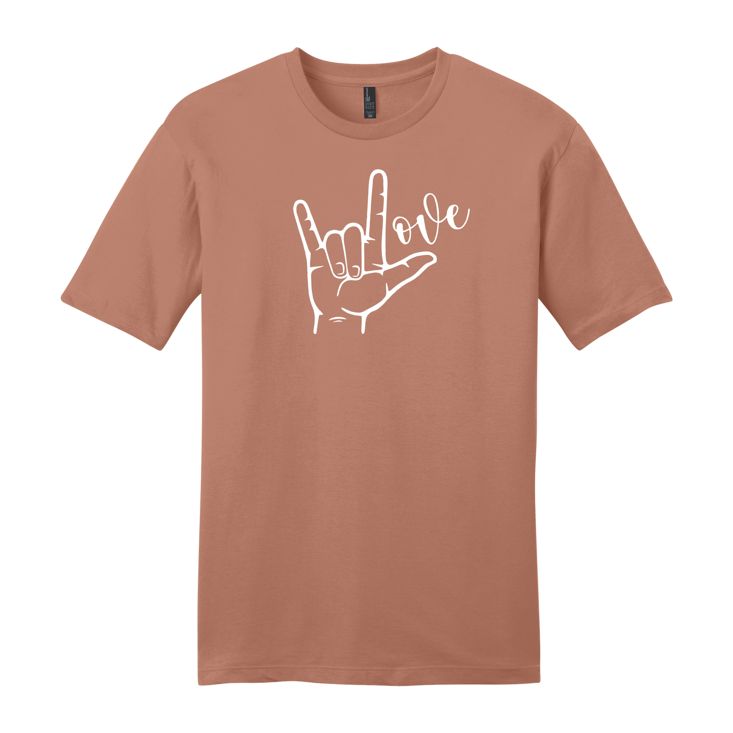 Sign Language Love Short Sleeve T-Shirt