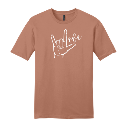 Sign Language Love Short Sleeve T-Shirt