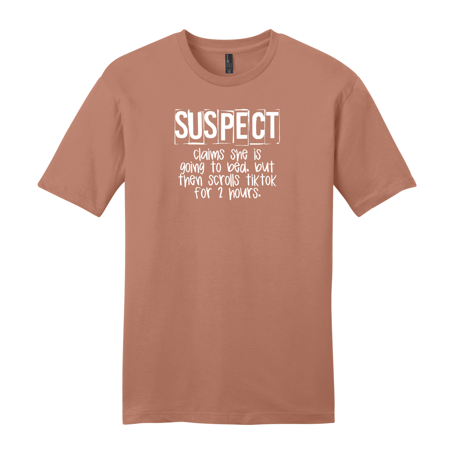 Suspect TikTok Scroll Short Sleeve T-Shirt
