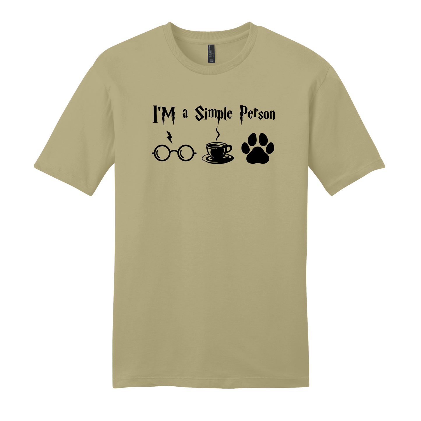 I'm A Simple Person Short Sleeve T-Shirt