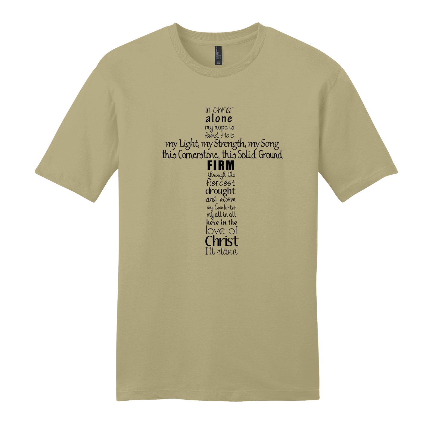 In Christ Alone My Hope Is Found Short Sleeve T-Shirt