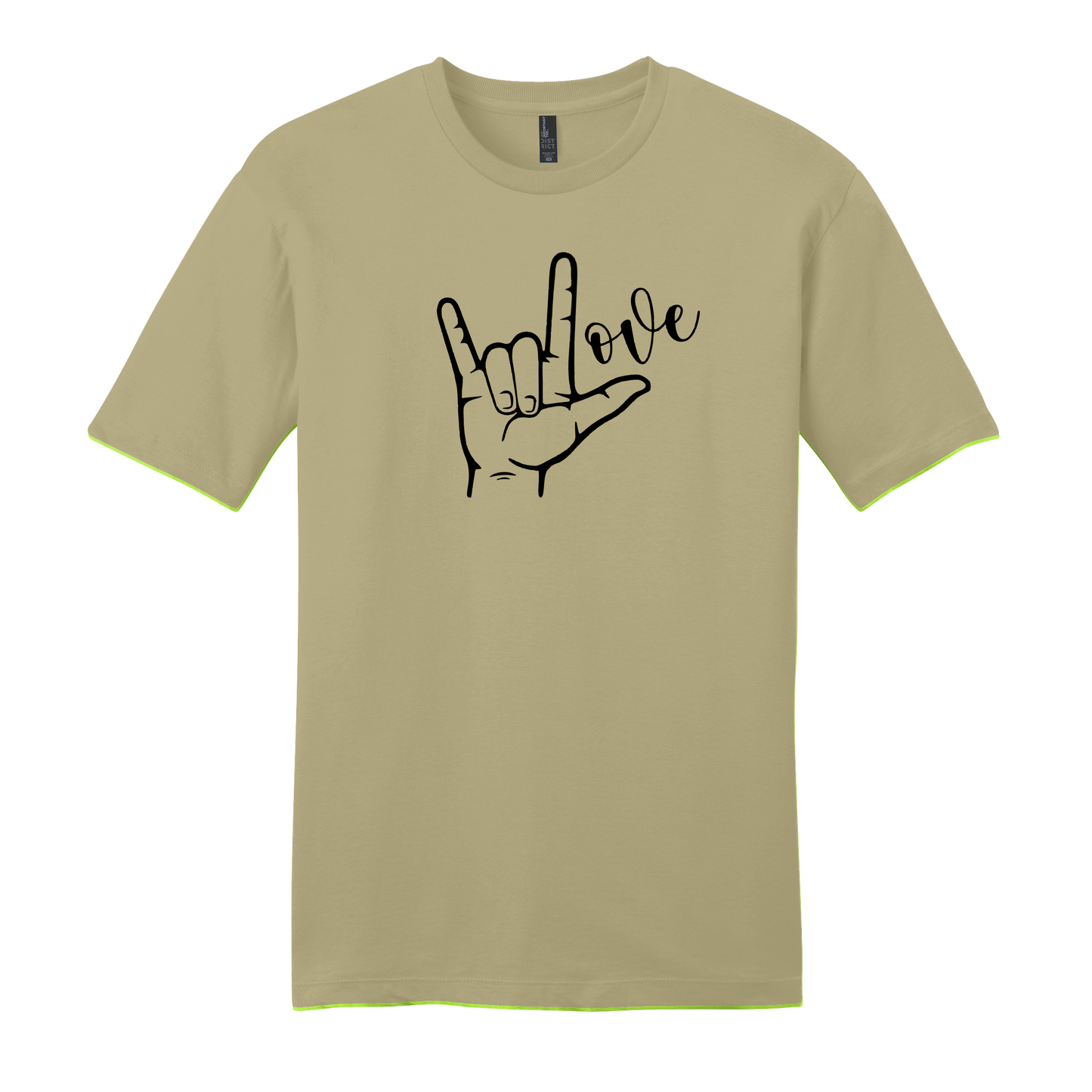 Sign Language Love Short Sleeve T-Shirt