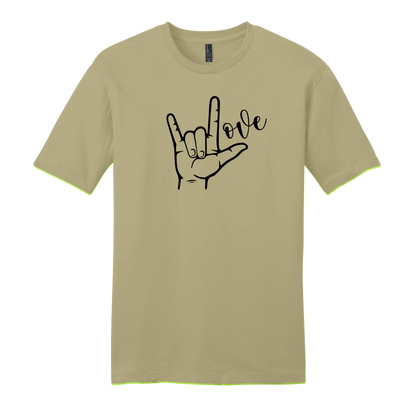 Sign Language Love Short Sleeve T-Shirt