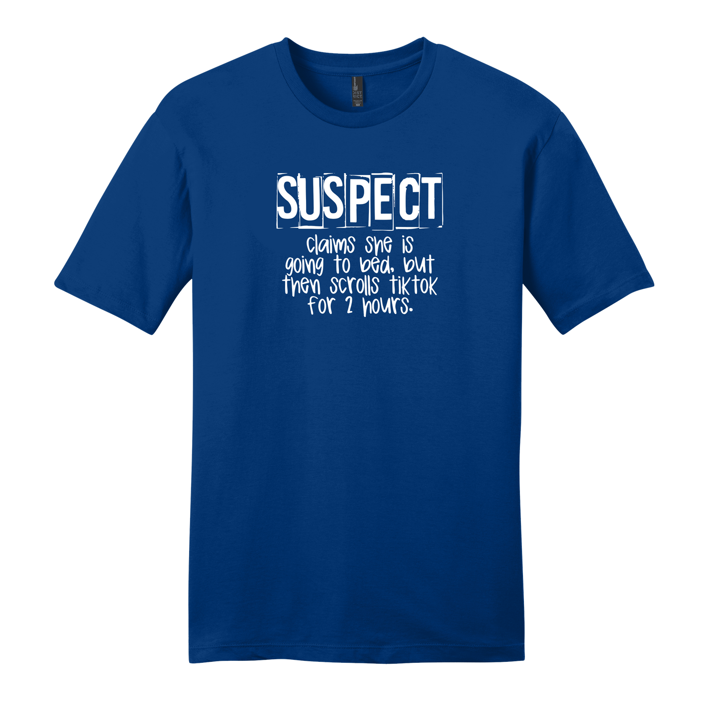 Suspect TikTok Scroll Short Sleeve T-Shirt