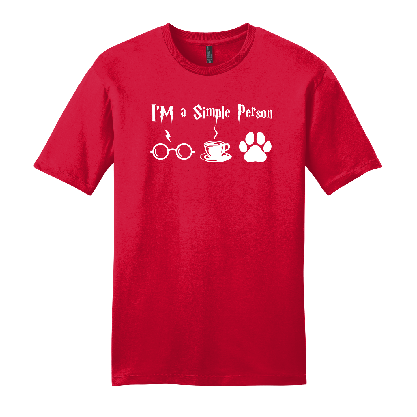 I'm A Simple Person Short Sleeve T-Shirt